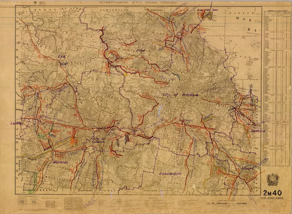 Queensland Two Mile series sheet 2m40