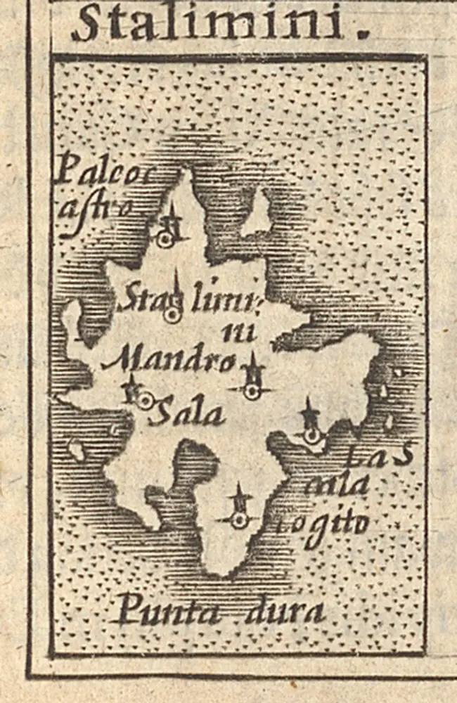 Stalimini. [Karte], in: [Atlas Minor], S. 630.