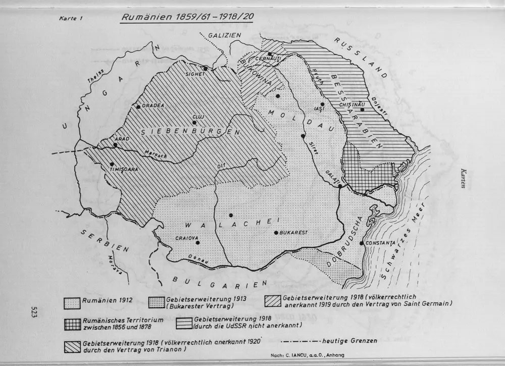 Rumänien 1859/61-1918/20