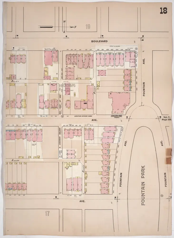 A. Whipple & Co.'s insurance map of St. Louis, Mo