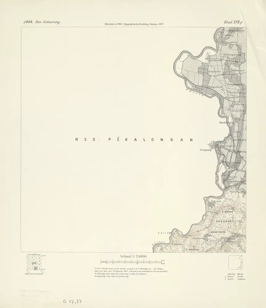 [Gebanganom] : hermeten in 1904 / Topographisch Bureau