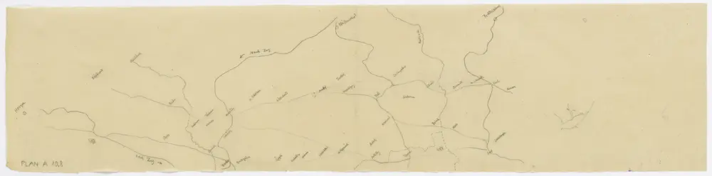 Vorlagen für die Topographische Karte des Kantons Zürich (Wild-Karte): Bezirk Horgen: Kartenbild-Pause: Gegend von Horgen-Wädenswil-Richterswil