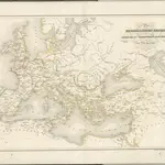 mapa z atlasu "Historisch-geographischer Atlas zu den Lehrbüchern der Weltgeschichte"