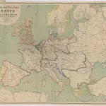 Geschäfts- und Reise-Karte von Europa