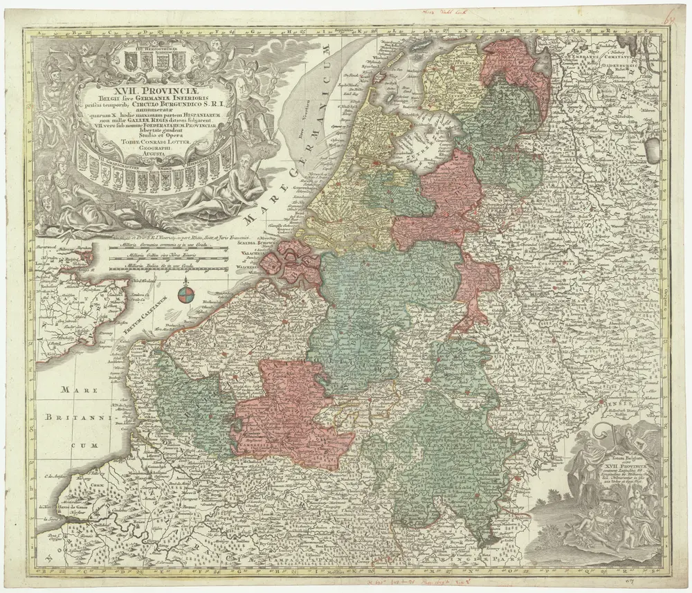 XVII provinciae Belgii sive Germaniae inferioris