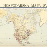 Hospodářská mapa světa - těžba nerostných surovin