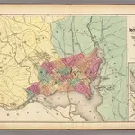 Map of the District of Columbia, Washington, Georgetown, and Alexandria.