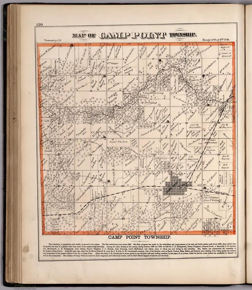 Camp Point Township, Adams County, Illinois.