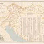 Übersichts-Karte der gewerblichen Unterrichts-Anstalten in Österreich