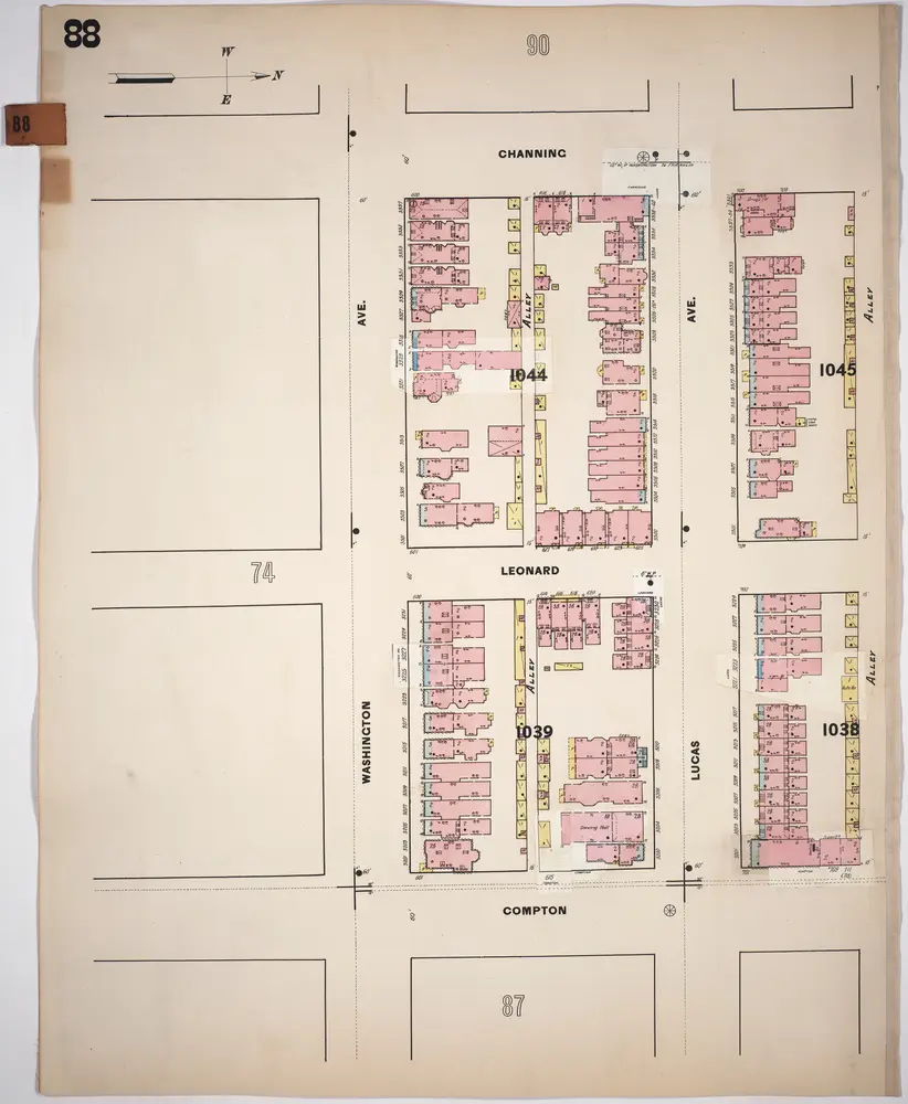 A. Whipple & Co.'s insurance map of St. Louis, Mo