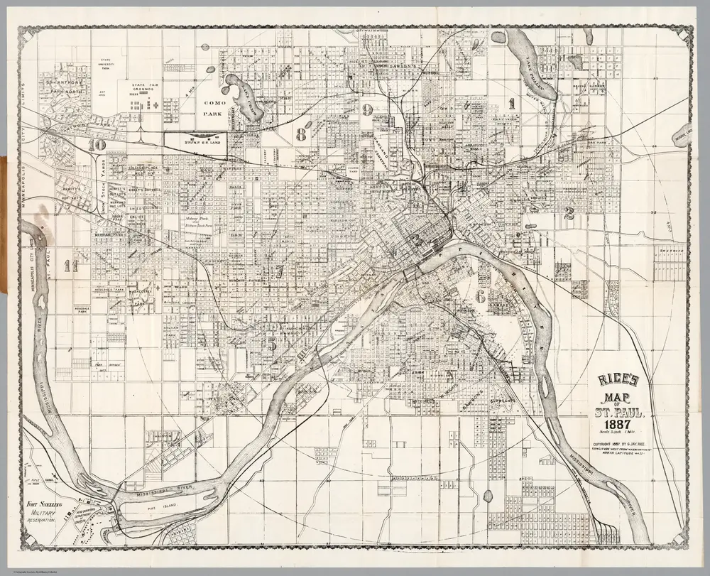 Map Of St. Paul.