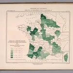 Service de la medeine gratuite en faveur des indigents de campagnes. 1879. Carte 14