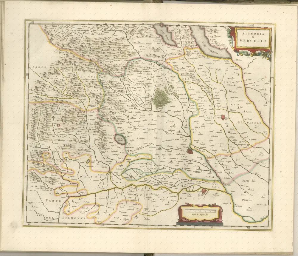 mapa z atlasu "Theatrvm orbis terrarvm, Sive Atlas novvs. Pars Tertia."