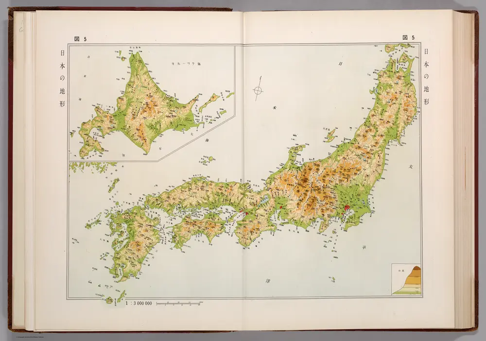 5 Physical map of Japan