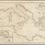 Pl. Pt. III. A correct chart of the Mediterranean Sea from coast of Portugal to the Levant