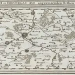 Voorbeeld van de oude kaart