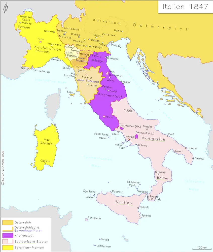 Italien 1847