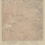 G[oenoeng] Marapi : opgenomen in 1890-1893 / door het Topographisch Bureau te Batavia uitgegeven in het 1e semester 1895