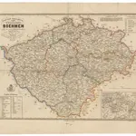 Statistisch topographische Karte des Kronlandes Boehmen