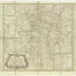 Accurate geographische Delineation derer in dem Churfürstenthum Sachsen, gelegenen und zum leipziger Creisse gehörigen Aemmter Coldiz, Leissing, Rochliz, und Schul-Ammt Grimma ingleichen Mügel und Sornzig, samt vielen andern angrentzenden Aemtern