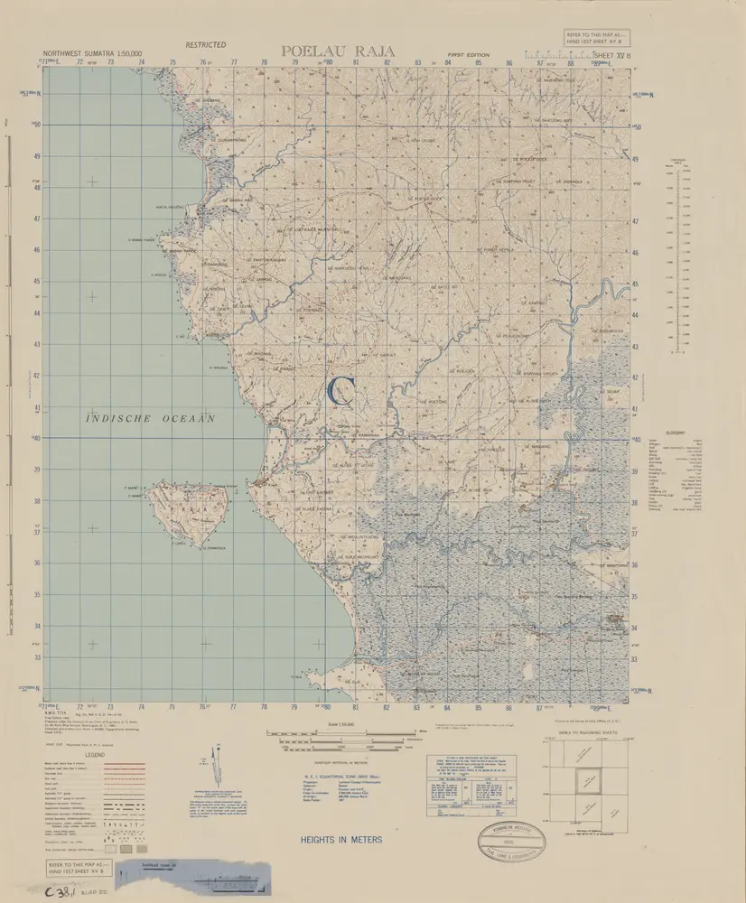 Poelau Raja / prepared under the direction of the Chief of Engineers U.S. Army by the Army Map Service