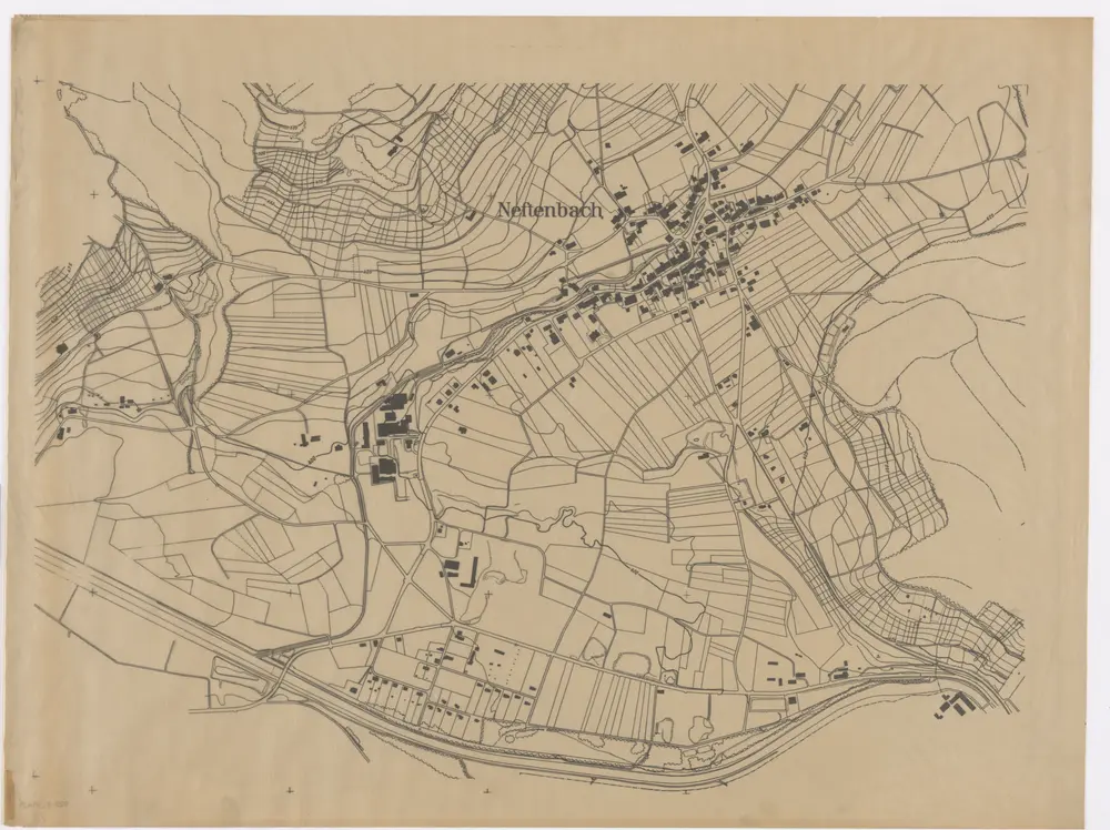 Neftenbach: Gemeinde; Übersichtsplan
