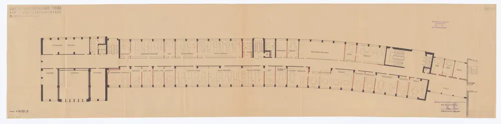 Walche: Grundrisse: 3. Stock; Grundriss