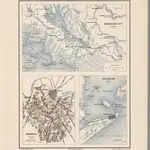 Planche XVIII.  Brashear City (Louisiane).  Nashville (Tennessee).  Galveston (Texas).