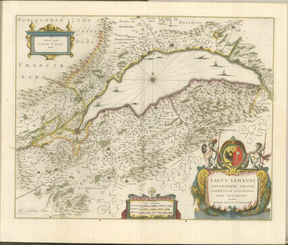 mapa z atlasu "Theatrvm orbis terrarvm, Sive Atlas novvs. Pars Secvnda."