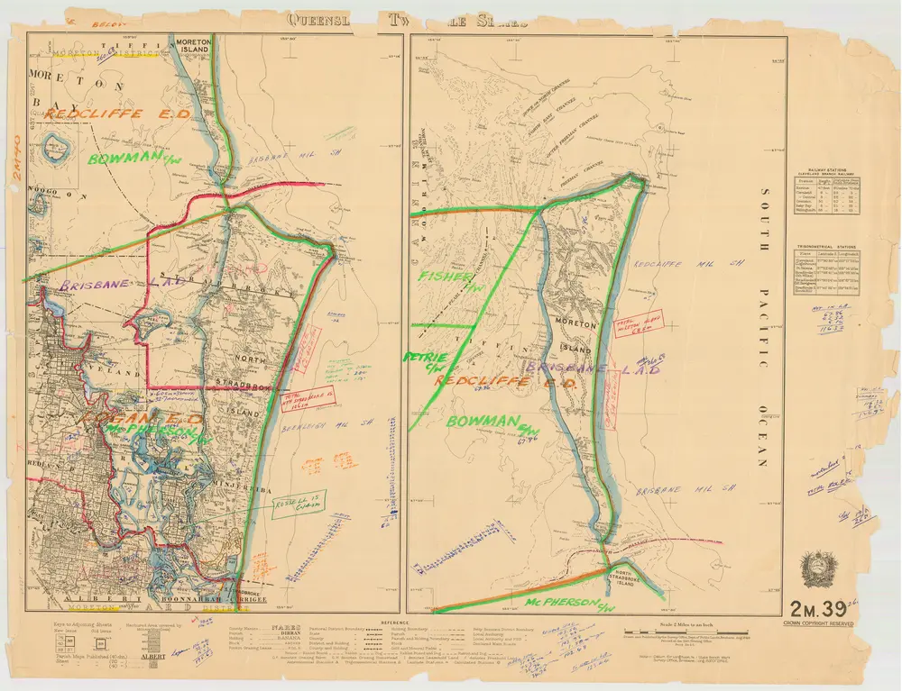 Queensland Two Mile series sheet 2m39