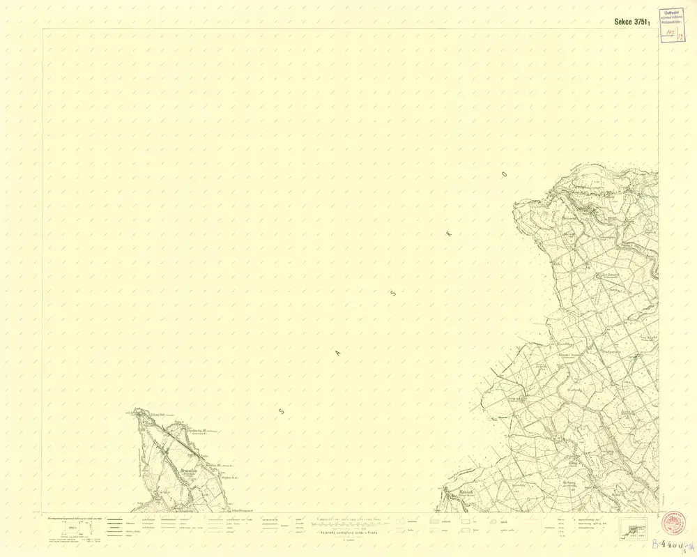 III. vojenské mapování 3751/1