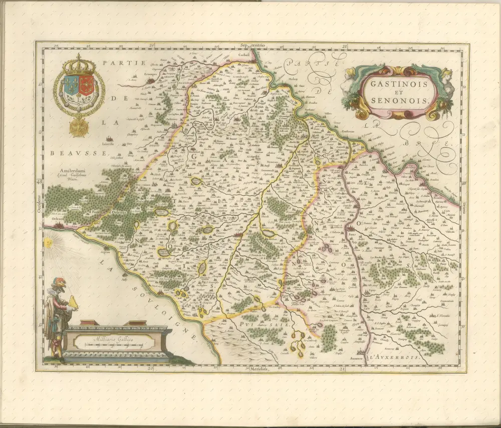 mapa z atlasu "Theatrvm orbis terrarvm, Sive Atlas novvs. Pars Secvnda."