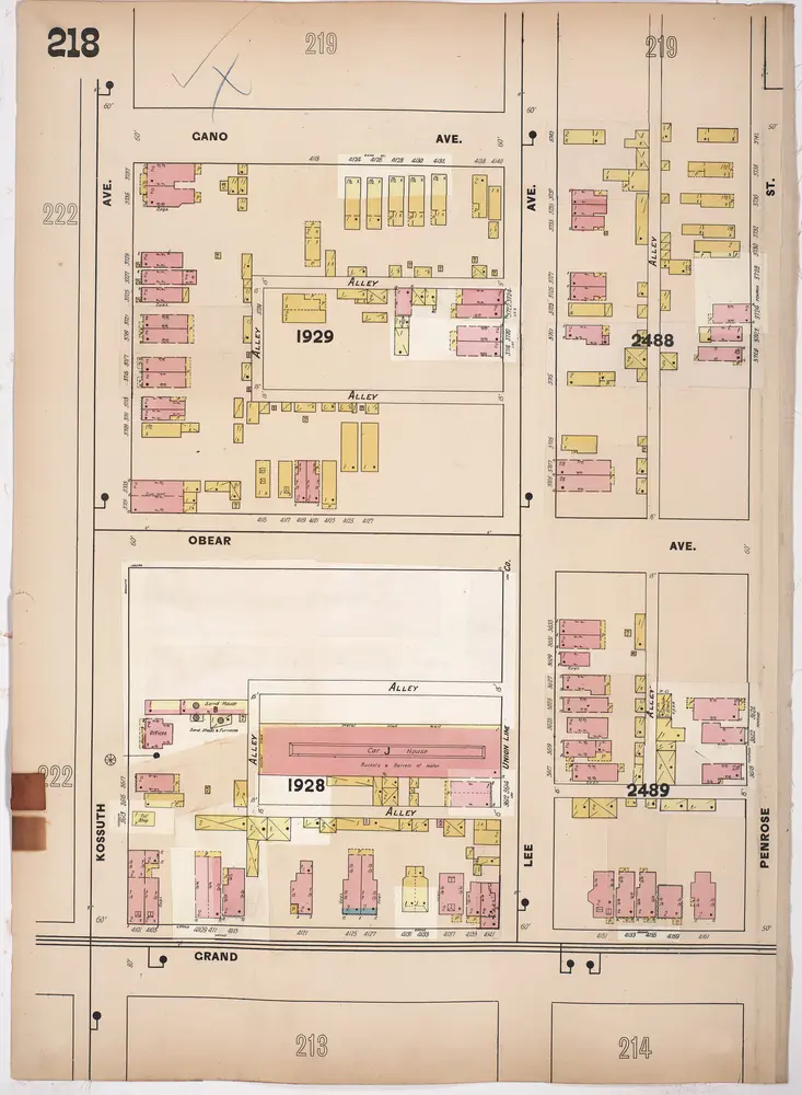 A. Whipple & Co.'s insurance map of St. Louis, Mo