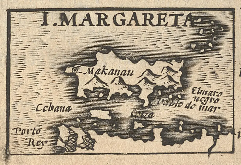 I.Margareta [Karte], in: Atlas Minor, S. 672.