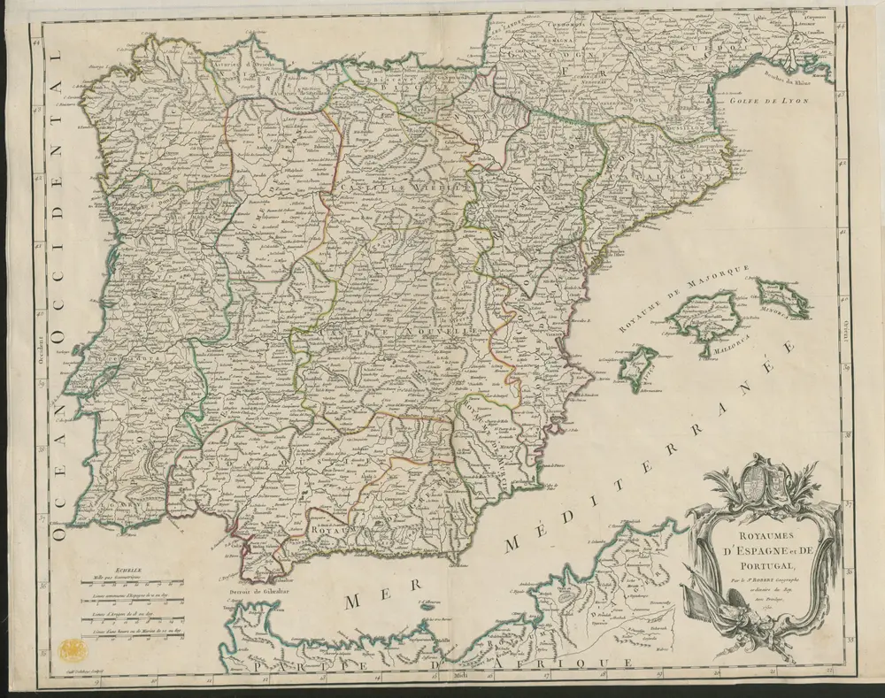 ROYAUMES D'ESPAGNE et DE PORTUGAL