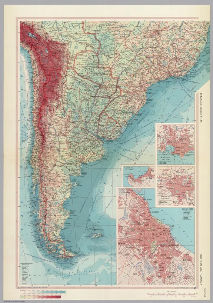 Southern South America.  Pergamon World Atlas.