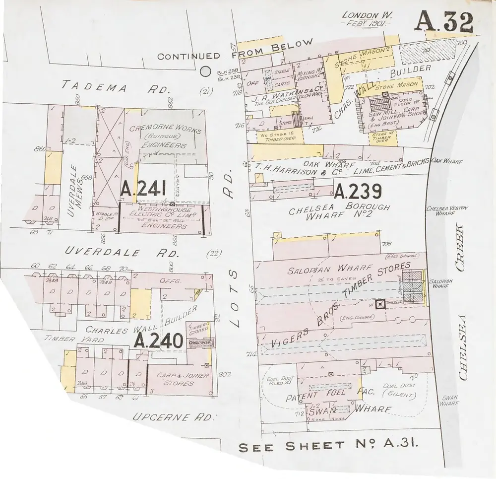 Insurance Plan of London Western District Vol. A: sheet 32-2