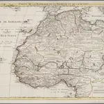 Carte de la Barbarie de la Nigritie et de la Guinée / par Guill.me Del'Isle de l'Academie Royale des Sciences