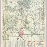 Shell Highway Map of New Mexico.