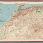 Morocco Algeria and Tunisia, Plate 88, V. IV