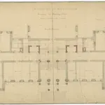 Winterthur: Technikum, Gewerbemuseum, Hauptgeschoss; Grundriss (Nr. 163)