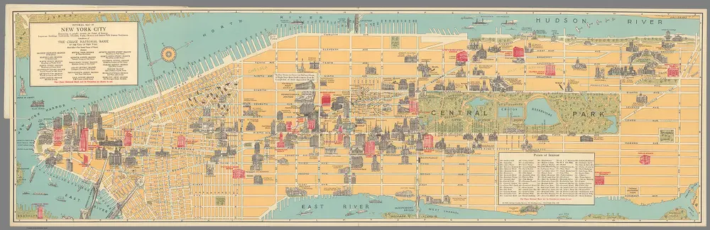 Pictorial Map of New York