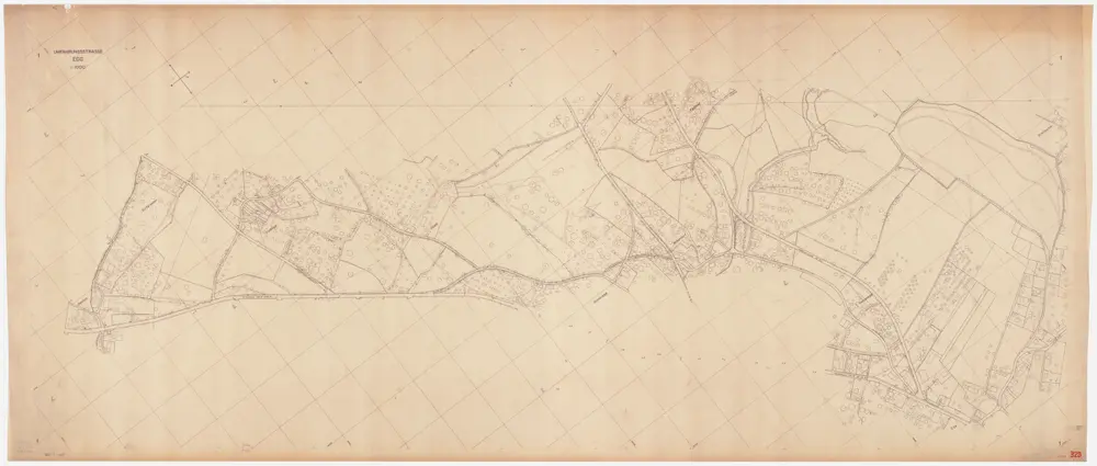 Egg: Umfahrungsstrasse: Egg: Umfahrungsstrasse von Neuhus bis Breitacher; Situationsplan (Blatt 1)