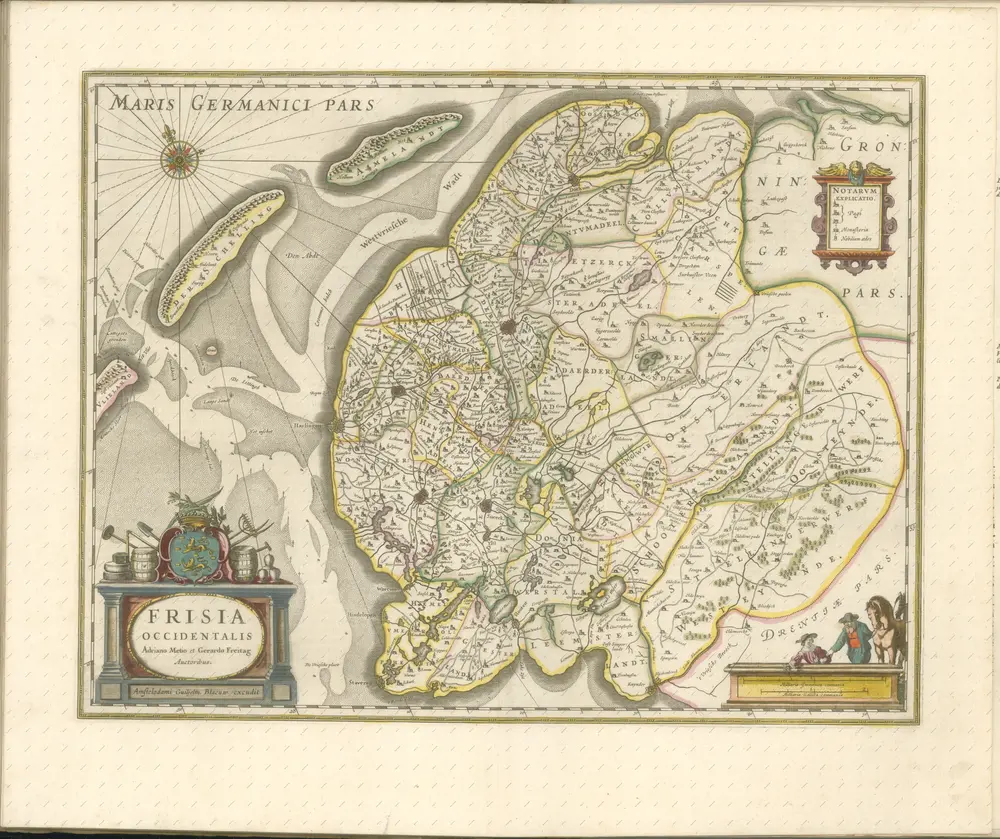 mapa z atlasu "Theatrvm orbis terrarvm, Sive Atlas novvs."