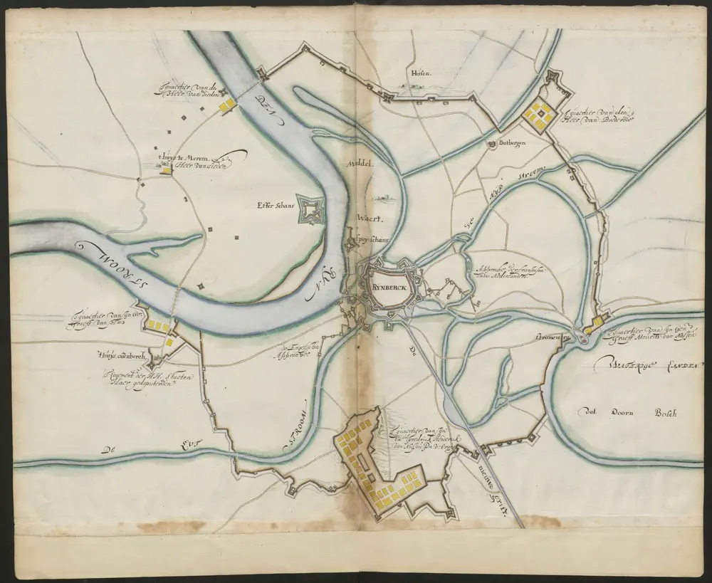 [A collection of sixty-three plans of towns and forts in the Low Countries, to illustrate the campaigns of Frederic Henry, Prince of Orange, between the years 1625 and 1645;] /