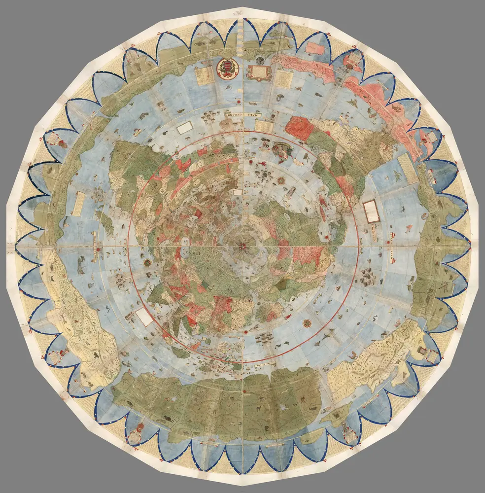 Composite: Tavola 1-60. (Map of the World) (Rotated 180 degrees)