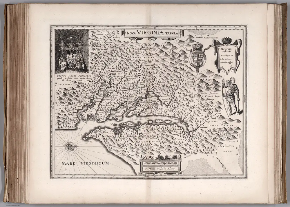 Nova Virginia Tabula.