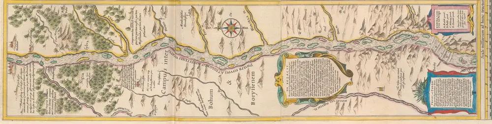 [Dniepr Fluvius A Ptolomeo Borystenes Vocatus] [Karte, Teil 1], in: Novus Atlas, das ist, Weltbeschreibung, Bd. 1, S. 70.