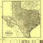 Clason's Guide Map of Texas