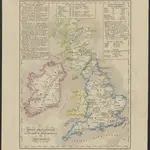 [Historisch-geographischer Atlas zu den allgemeinen Geschichtswerken von C. v. Rotteck, Pölitz u. Becker] : Gross Britannien zur Uebersicht der Hauptbegebenheiten